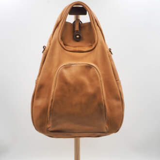 AVGO BACKPACK tan leather