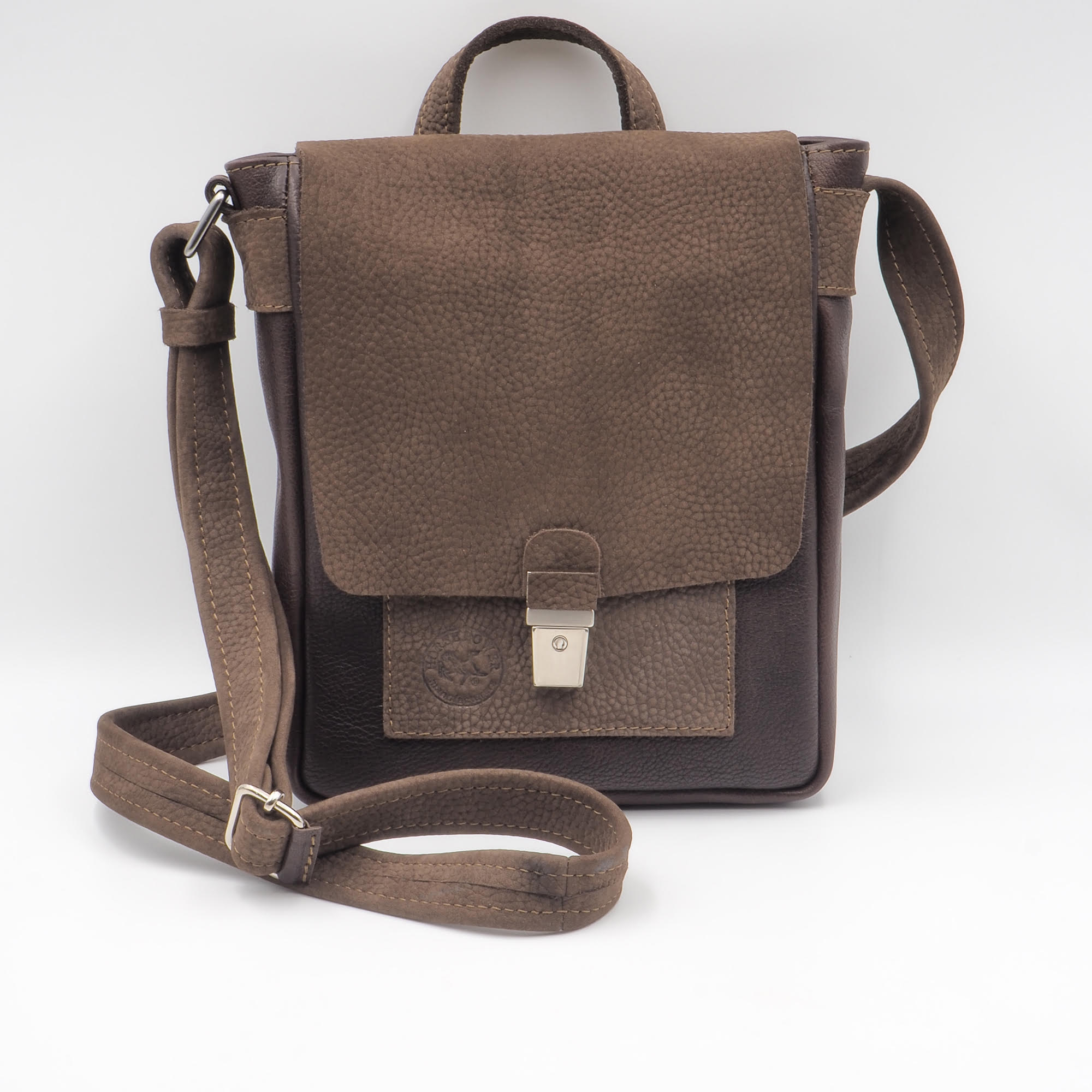 JAZZ MESSENGER dark brown leather