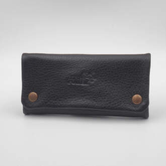 ROLLING TOBACCO CASE black leather