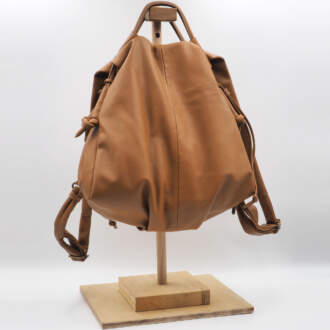 KATERINA BACKPACK tabac noce leather