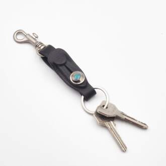 KEY RING with mystic eye black leather (Αντιγραφή)