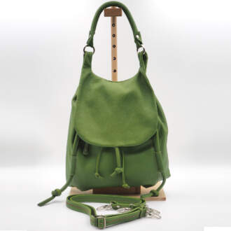 DAPHNE BACKPACK bright green leather