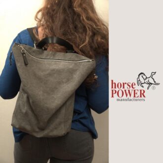 ANDREA BACKPACK γκρι καμβάς