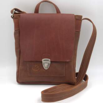 JAZZ MESSENGER tabac leather