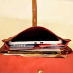PATMOS WALLET red leather