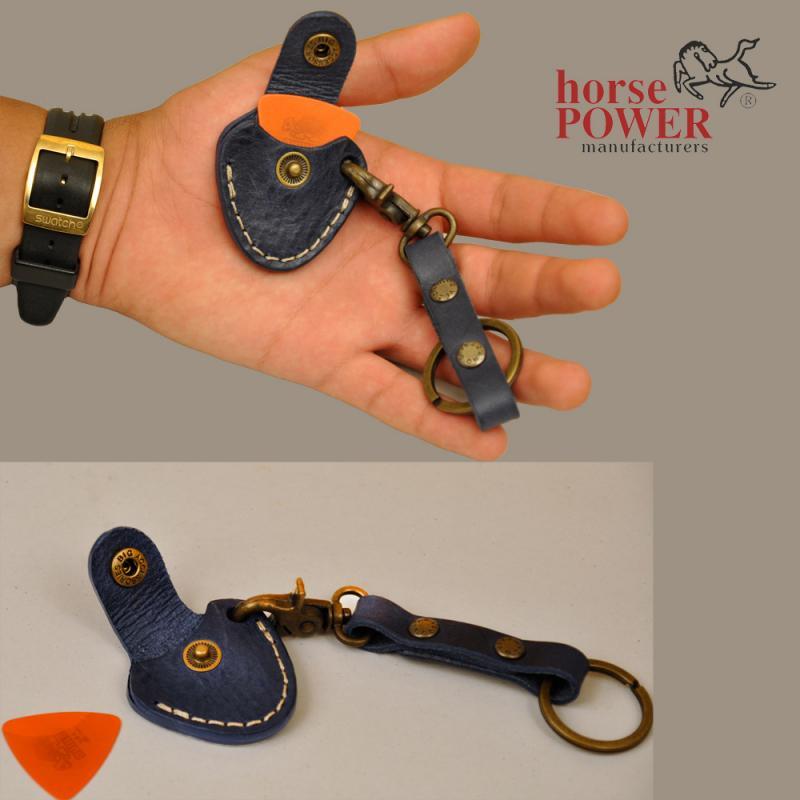 KEY RING naturale leather