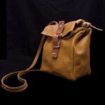 SUGAR MINI BAG camel leather