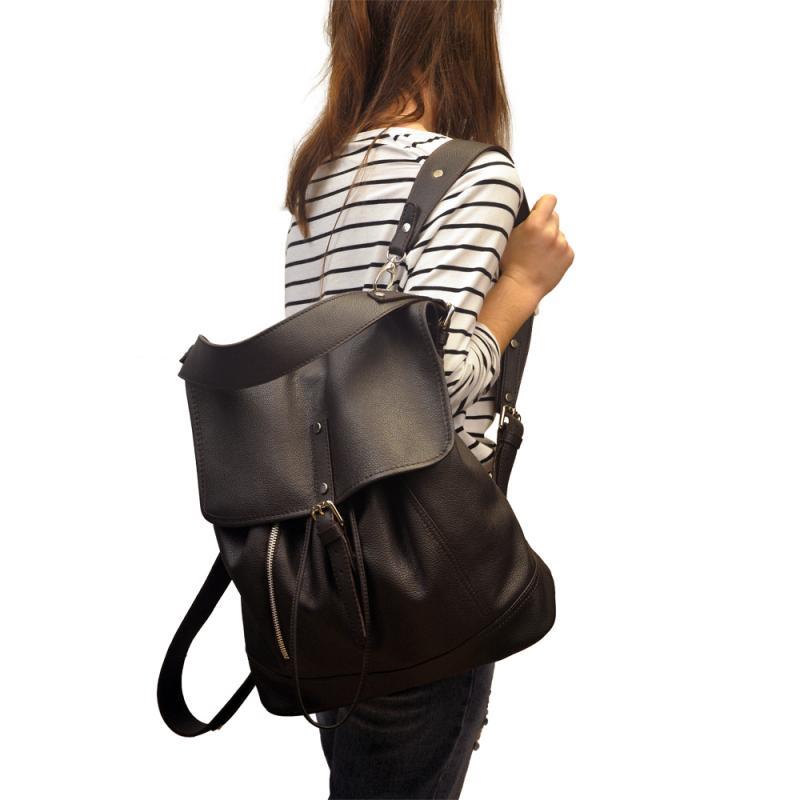 VESPA F BACKPACK brown leather