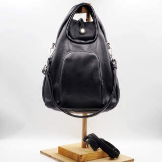 AVGO BACKPACK black leather